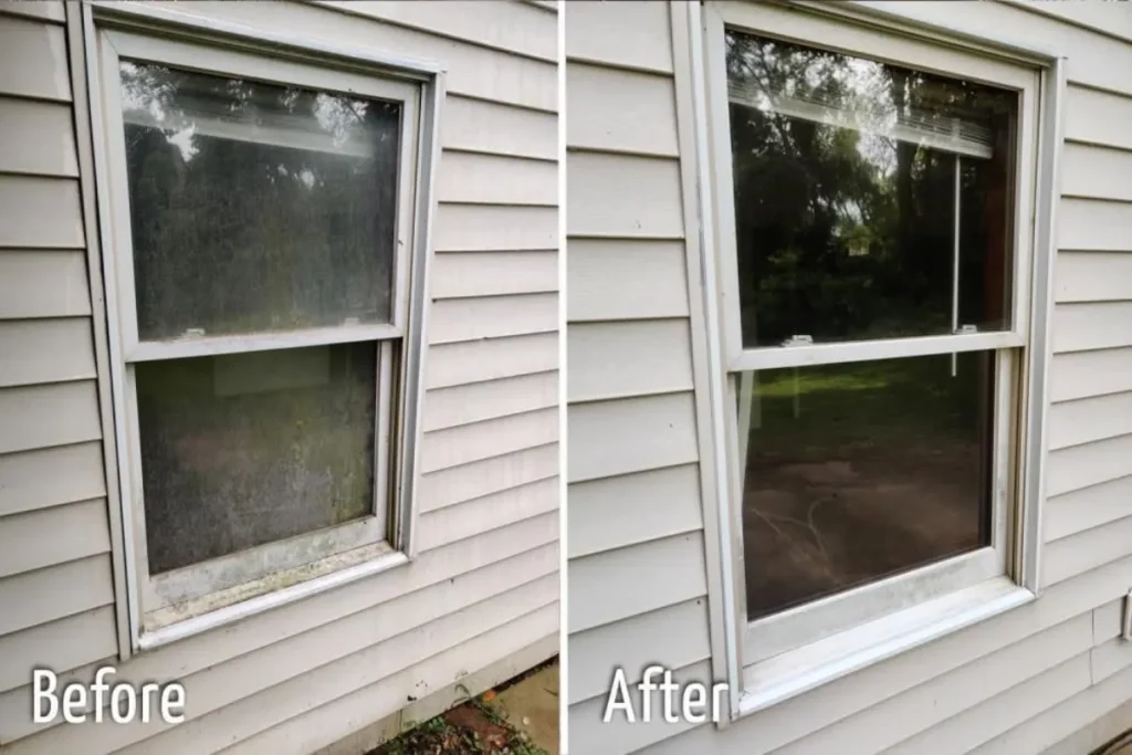 Skylight and high window cleaning